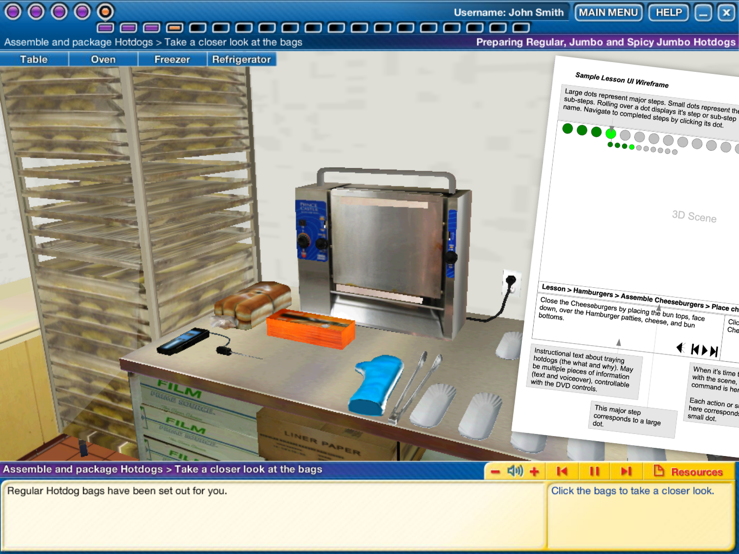 BP am/pm: Improving food prep through 3D simulation
