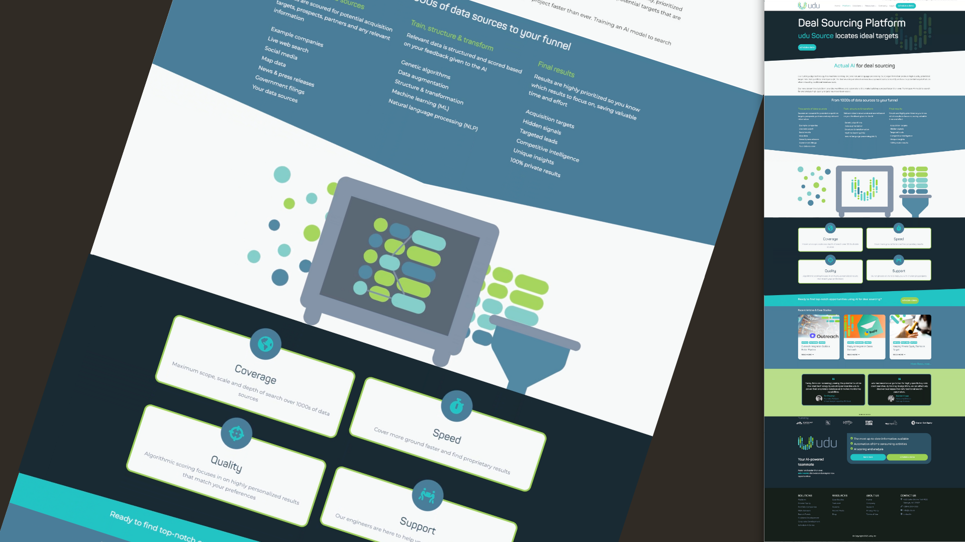 Revitalizing website for a major SaaS product launch